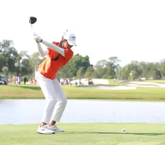 Florida Gators women's golf SEC Championship in the semifinals of match play against on Monday, April 20, 2026 at the Pelican Golf Course in Gainesville, FL / UAA Communications photo by Maddie Washburn