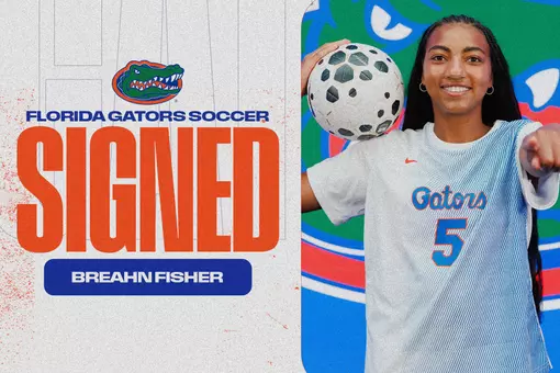 Breahn Fisher is joining the 2026 Florida soccer roster as a transfer from TCU