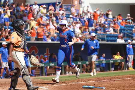 Jocelyn Erickson during the Gators' game against the Georgia Tech Yellowjackets at NCAA Regionals on Saturday, May 16, 2026 at Katie Seashole Pressly Softball Stadium in Gainesville, FL / UAA Communications photo by Hannah White