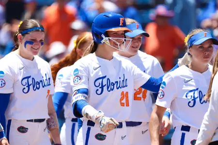 Taylor Shumaker during the Gators' game against the Florida A&M Rattlers at NCAA Regionals on Friday, May 15, 2026 at Katie Seashole Pressly Softball Stadium in Gainesville, FL / UAA Communications photo by Hannah White