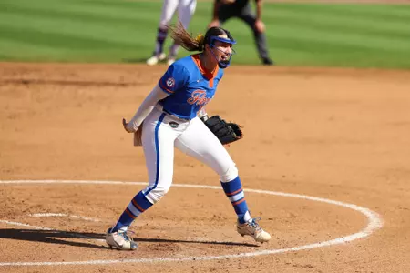 Leah Stevens during the Gators' game against the Alabama Crimson Tide at the SEC Tournament on Friday, May 8, 2026 at John Cropp Stadium in Lexington, KY / UAA Communications photo by Hannah White