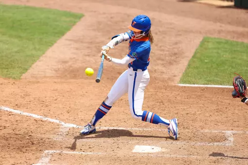 Taylor Shumaker during the Gators' game against the Texas Tech on Saturday, May 23, 2026 at Katie Seashole Pressly Softball Stadium in Gainesville, FL / UAA Communications photo by Hannah White