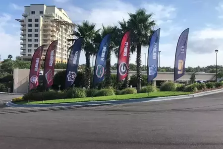 A look at the site of the SEC Spring Meetings in Miramar Beach, Florida.