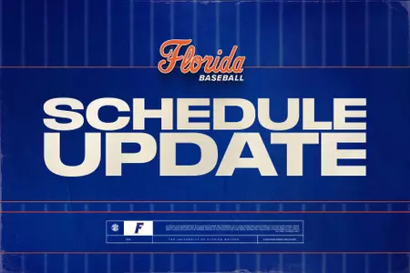 Schedule Update Baseball