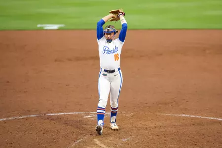 Allison Sparkman pitching