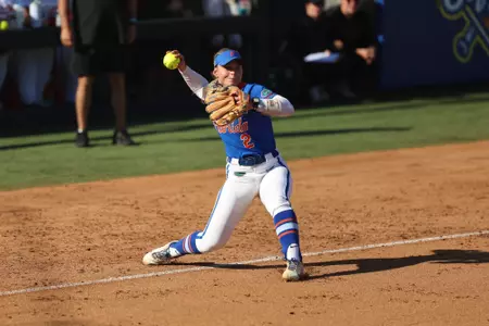 Giulia Desiderio during the Gators' game against the Alabama Crimson Tide at the SEC Tournament on Friday, May 8, 2026 at John Cropp Stadium in Lexington, KY / UAA Communications photo by Hannah White