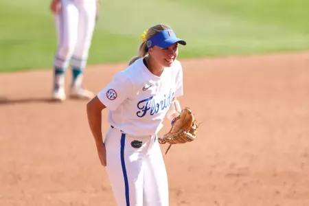 Kendall Grover during the Gators' game against South Carolina on Saturday, April 11, 2026 at Beckham Field in Columbia, SC / UAA Communications photo by Hannah White