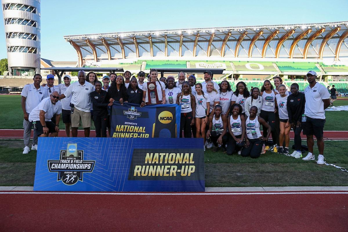 Florida Women’s Track & Field Finishes Second at NCAA Outdoor Championships