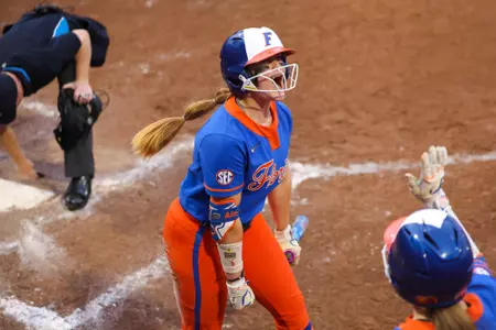 Jocelyn Erickson during the Gators' game against the Georgia Bulldogs on Thursday, April 30, 2026 at Jack Turner Stadium in Athens, GA / UAA Communications photo by Hannah White