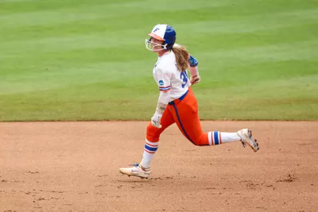 Kenleigh Cahalan during the Gators' game against the Texas Tech Red Raiders on Sunday, May 24, 2026 at Katie Seashole Pressly Softball Stadium in Gainesville, FL / UAA Communications photo by Hannah White