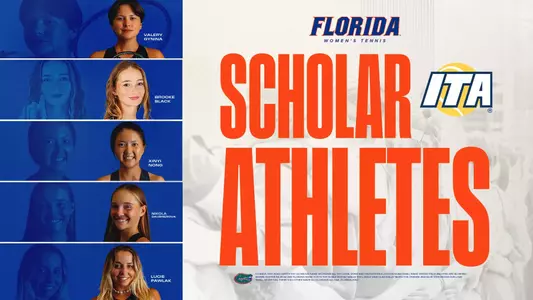 Women's Tennis ITA All-Academic Honors Graphic