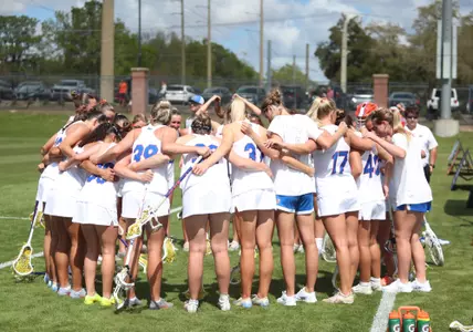 Lacrosse Team Huddle