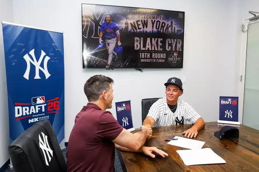 Blake Cyr Signing (Yankees)