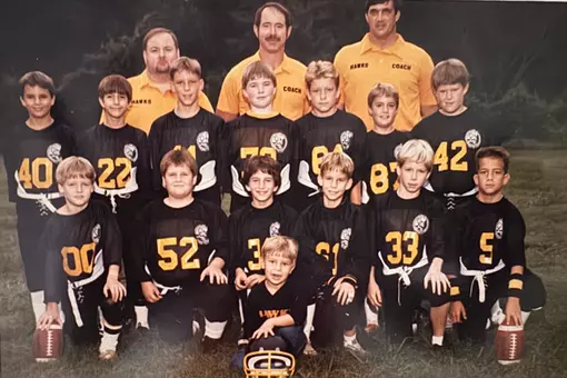 Sumrall Series (A small Jon Sumrall, front center, as ball boy for his brother's youth team in Texarkana)