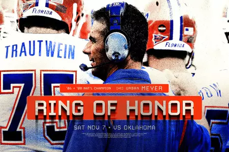 Urban Meyer Ring of Honor