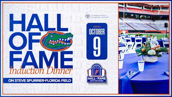 2026 Florida Athletics Hall of Fame Induction Dinner - Oct. 9