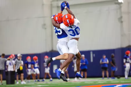 during the Gators' practice on Wednesday, August 5, 2026 in Gainesville, FL / UAA Communications photo by Hannah White