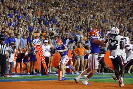Bailey Stockton during the Gators' game against the Florida Atlantic Owls on Saturday, September 5, 2026 at Ben Hill Griffin Stadium in Gainesville, Fla. / UAA Communications photo by Audrey Djuricich