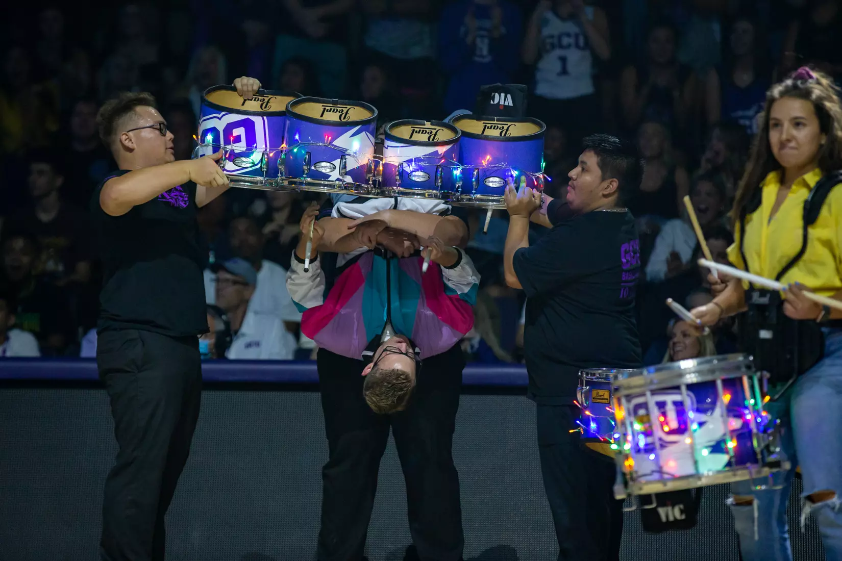 The GCU Havocs pack GCU Arena for the unofficial tip-off to basketball season at 2021 Midnight Madness.