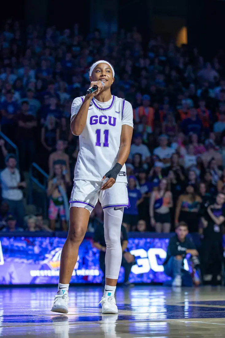 The GCU Havocs pack GCU Arena for the unofficial tip-off to basketball season at 2021 Midnight Madness.