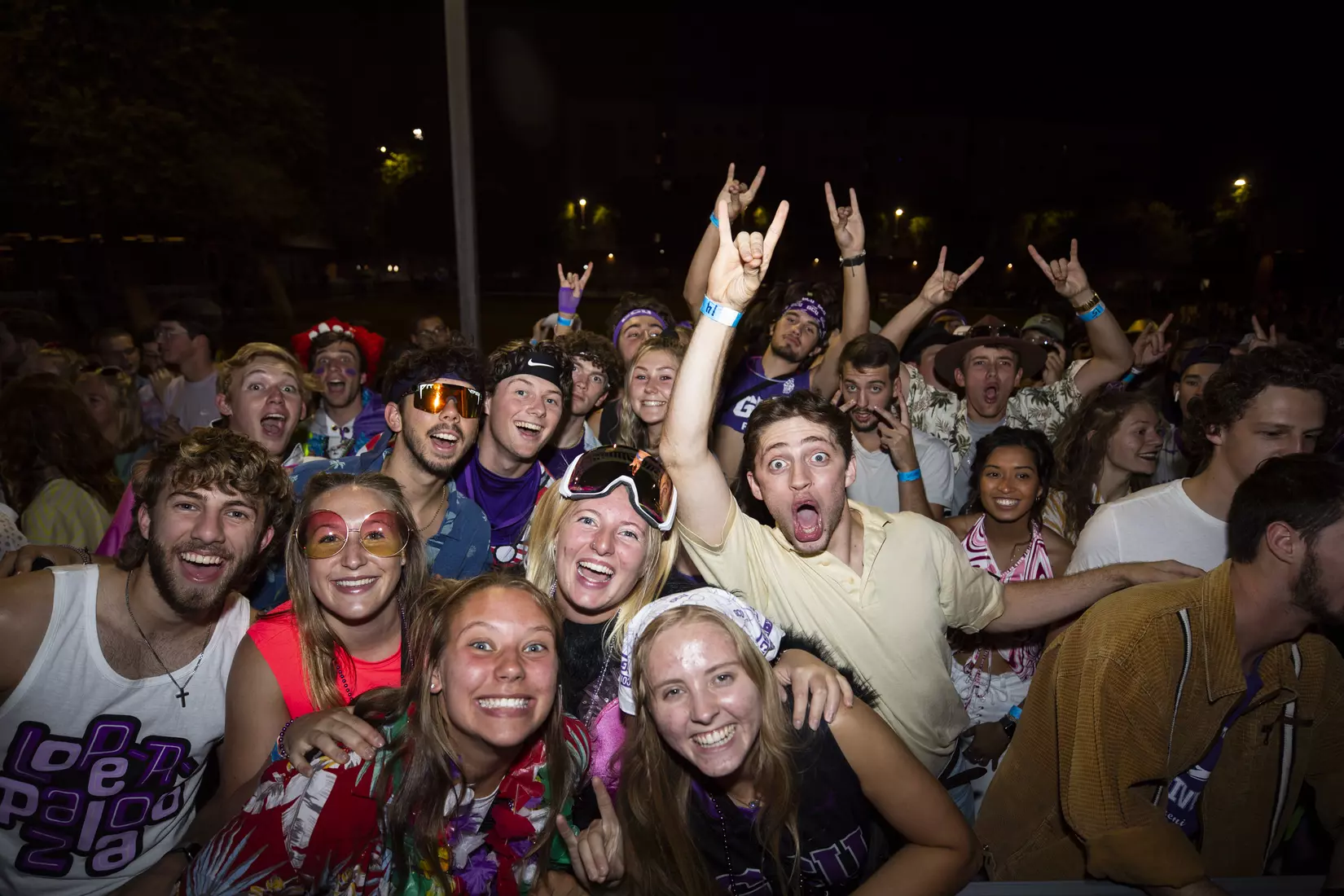 PHOENIX, AZ - October 1: The GCU Havocs pack GCU Arena for the unofficial tip-off to basketball season at 2021 Midnight Madness.