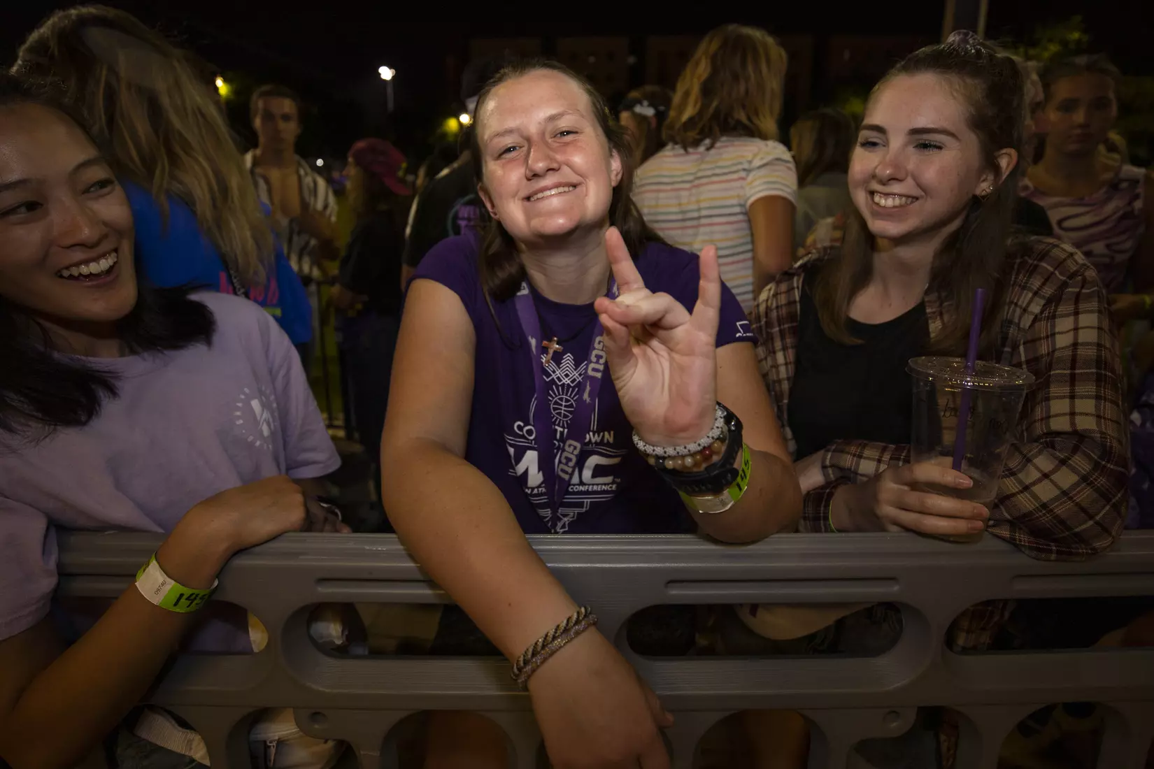 PHOENIX, AZ - October 1: The GCU Havocs pack GCU Arena for the unofficial tip-off to basketball season at 2021 Midnight Madness.
