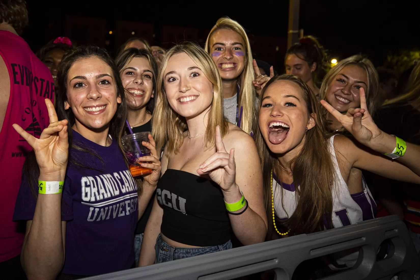 PHOENIX, AZ - October 1: The GCU Havocs pack GCU Arena for the unofficial tip-off to basketball season at 2021 Midnight Madness.