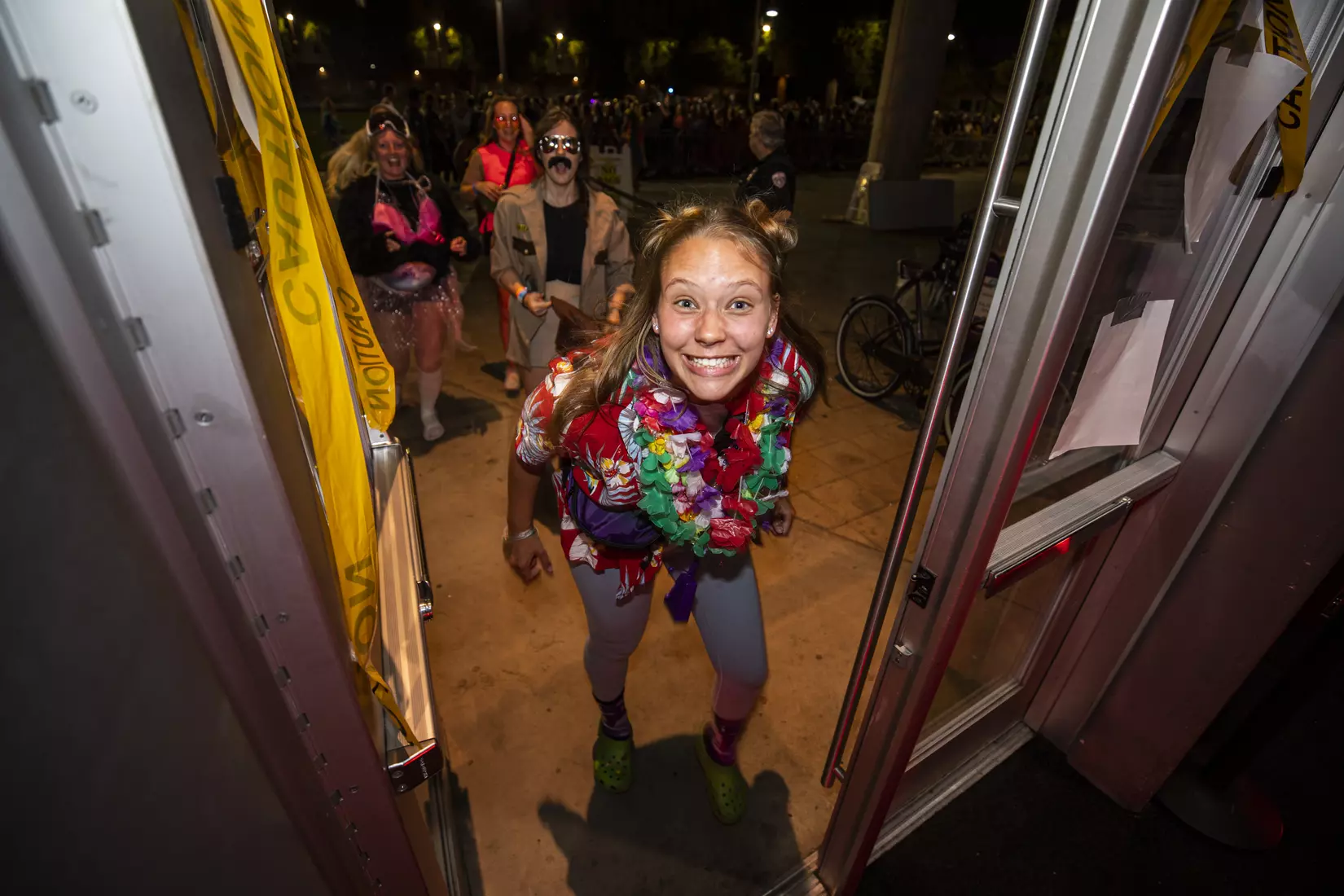PHOENIX, AZ - October 1: The GCU Havocs pack GCU Arena for the unofficial tip-off to basketball season at 2021 Midnight Madness.