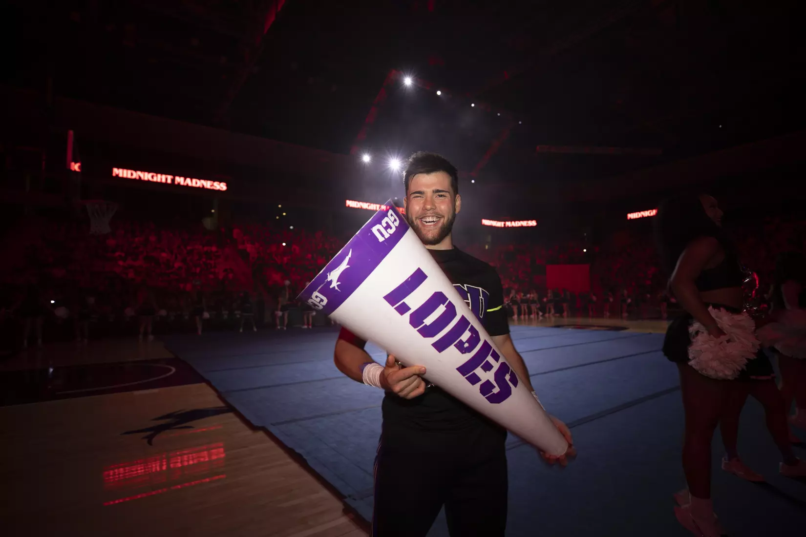 PHOENIX, AZ - October 1: The GCU Havocs pack GCU Arena for the unofficial tip-off to basketball season at 2021 Midnight Madness.