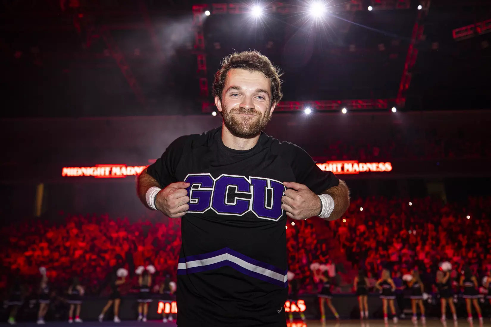 PHOENIX, AZ - October 1: The GCU Havocs pack GCU Arena for the unofficial tip-off to basketball season at 2021 Midnight Madness.