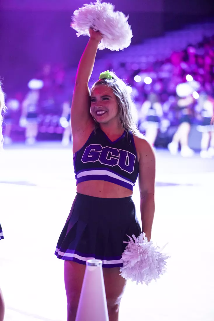 PHOENIX, AZ - October 1: The GCU Havocs pack GCU Arena for the unofficial tip-off to basketball season at 2021 Midnight Madness.