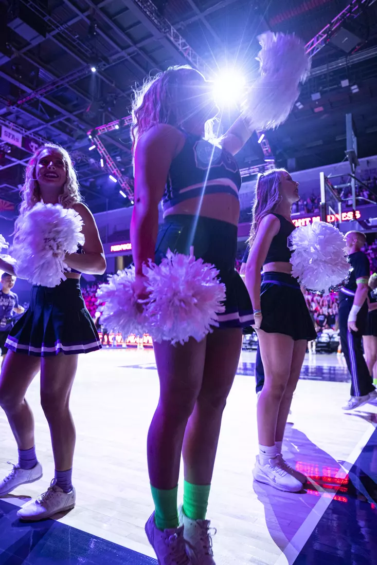 PHOENIX, AZ - October 1: The GCU Havocs pack GCU Arena for the unofficial tip-off to basketball season at 2021 Midnight Madness.