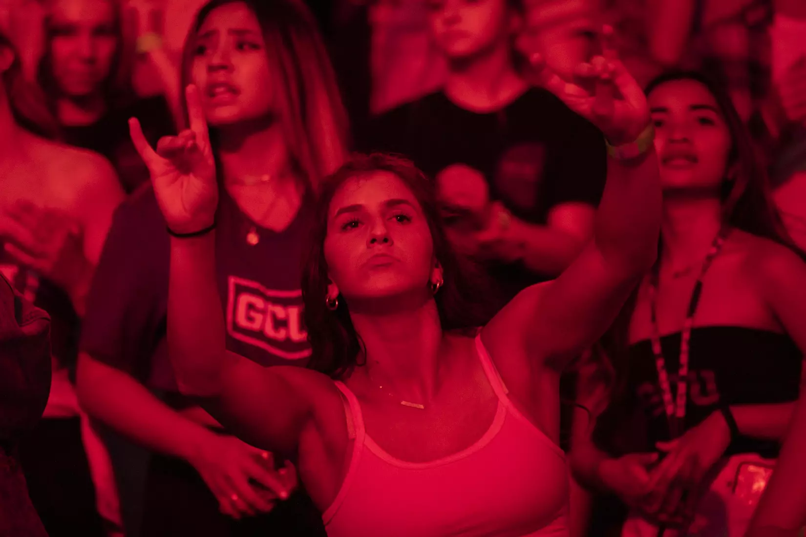 PHOENIX, AZ - October 1: The GCU Havocs pack GCU Arena for the unofficial tip-off to basketball season at 2021 Midnight Madness.