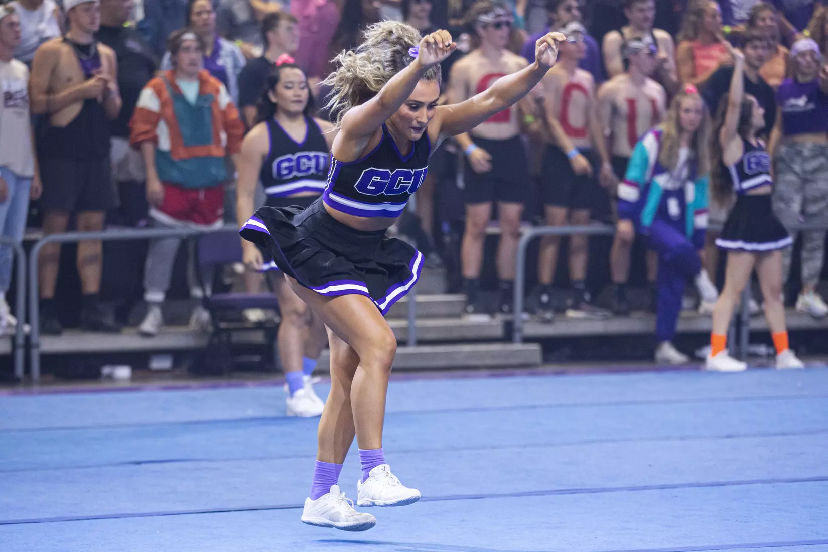 PHOENIX, AZ - October 1: The GCU Havocs pack GCU Arena for the unofficial tip-off to basketball season at 2021 Midnight Madness.