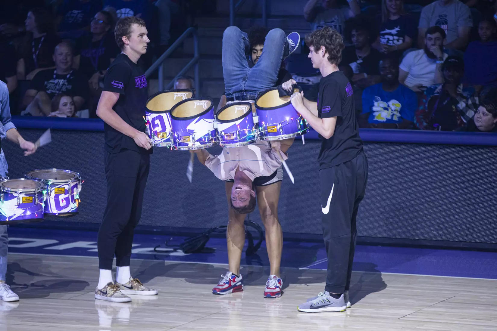 PHOENIX, AZ - October 1: The GCU Havocs pack GCU Arena for the unofficial tip-off to basketball season at 2021 Midnight Madness.