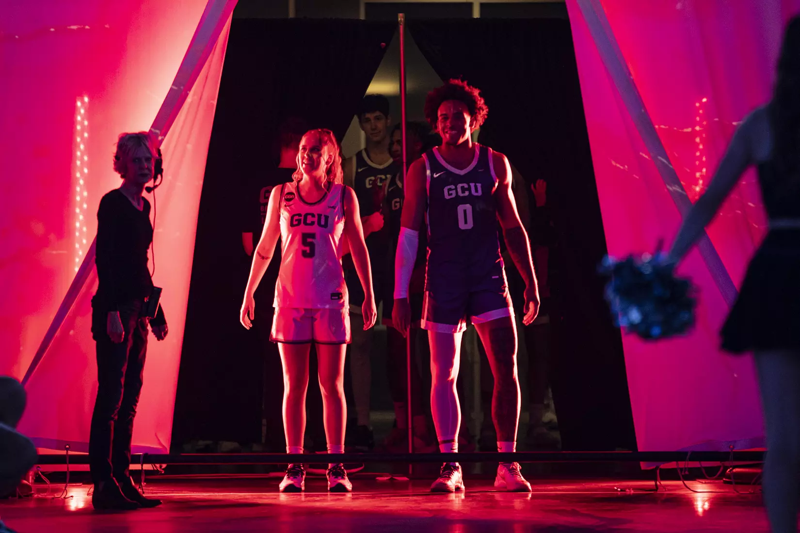 PHOENIX, AZ - October 1: The GCU Havocs pack GCU Arena for the unofficial tip-off to basketball season at 2021 Midnight Madness.
