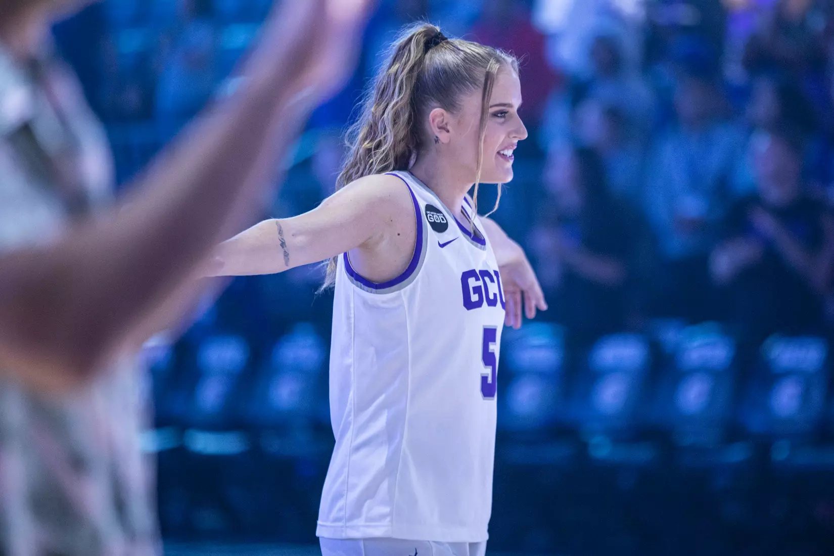 PHOENIX, AZ - October 1: The GCU Havocs pack GCU Arena for the unofficial tip-off to basketball season at 2021 Midnight Madness.