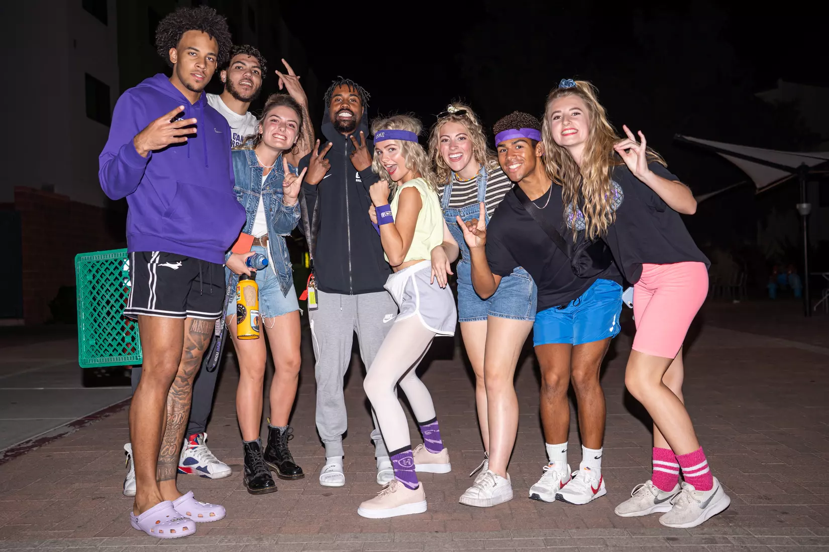 PHOENIX, AZ - October 1: The GCU Havocs pack GCU Arena for the unofficial tip-off to basketball season at 2021 Midnight Madness.