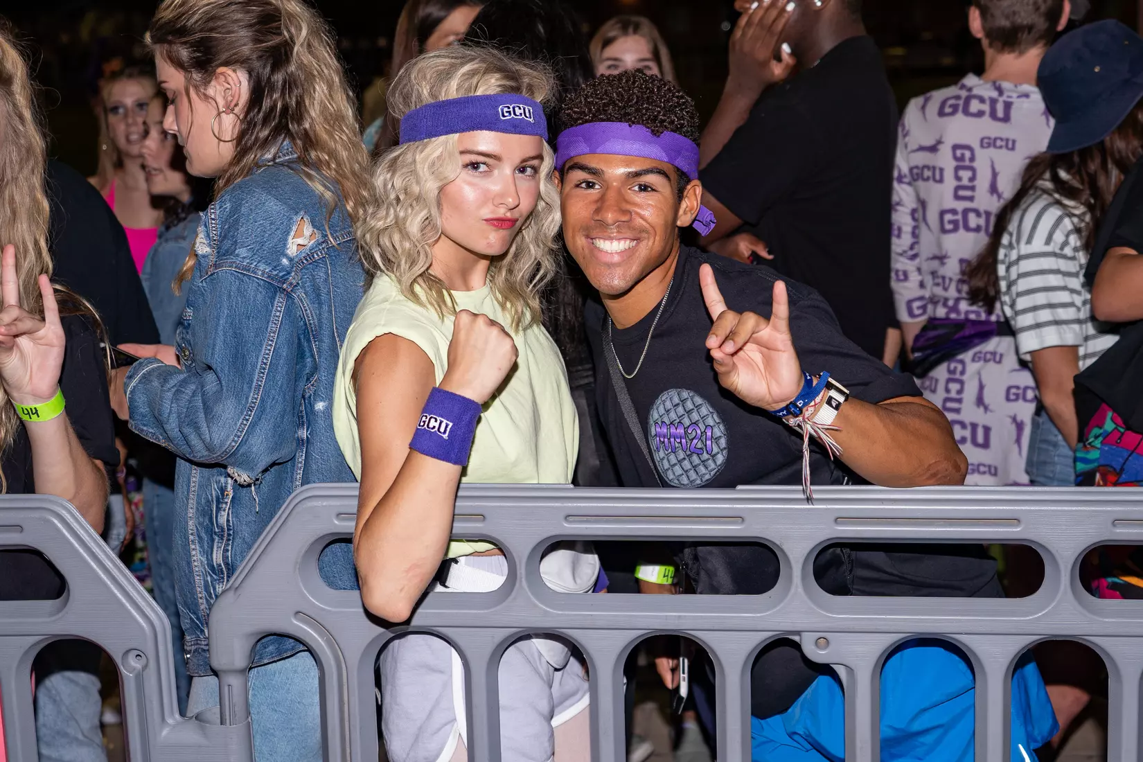 PHOENIX, AZ - October 1: The GCU Havocs pack GCU Arena for the unofficial tip-off to basketball season at 2021 Midnight Madness.