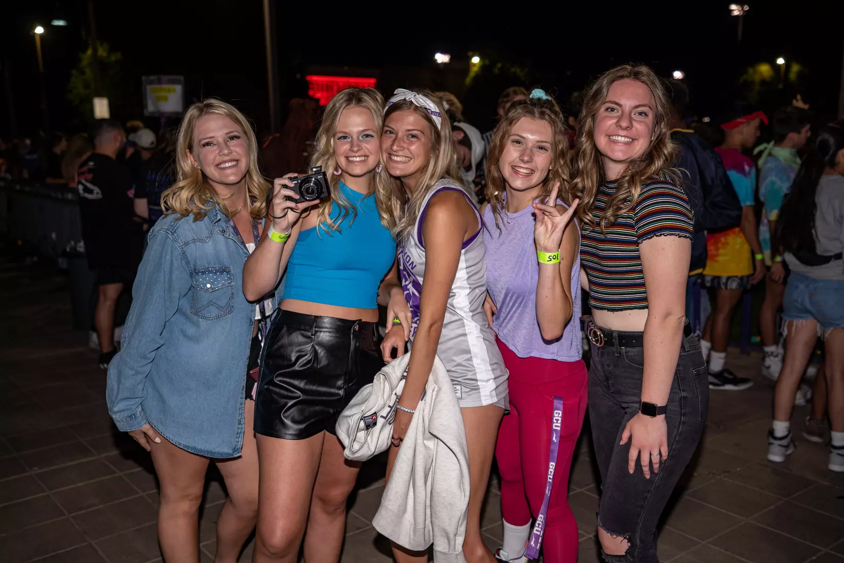 PHOENIX, AZ - October 1: The GCU Havocs pack GCU Arena for the unofficial tip-off to basketball season at 2021 Midnight Madness.