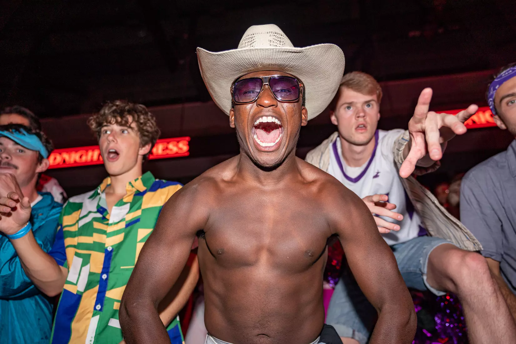 PHOENIX, AZ - October 1: The GCU Havocs pack GCU Arena for the unofficial tip-off to basketball season at 2021 Midnight Madness.