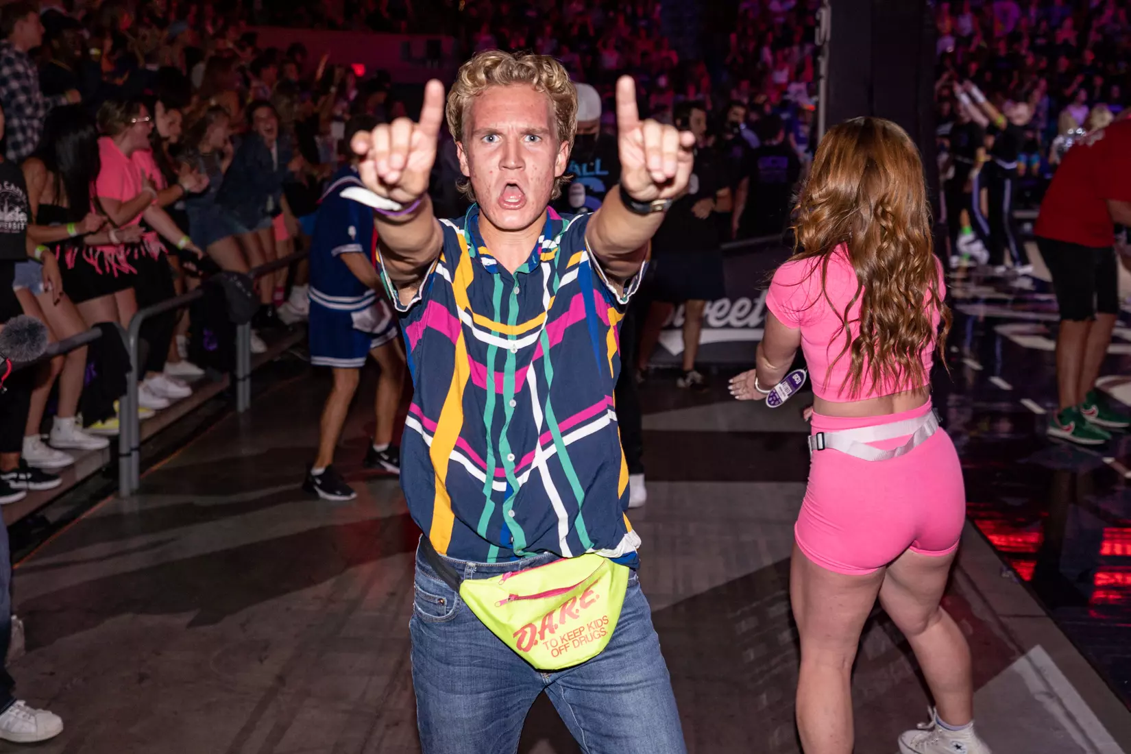 PHOENIX, AZ - October 1: The GCU Havocs pack GCU Arena for the unofficial tip-off to basketball season at 2021 Midnight Madness.