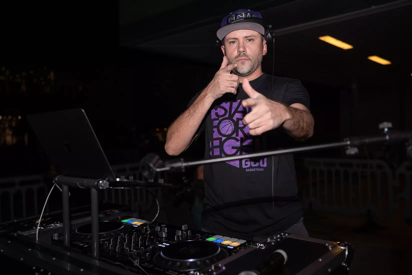 PHOENIX, AZ - October 1: The GCU Havocs pack GCU Arena for the unofficial tip-off to basketball season at 2021 Midnight Madness.