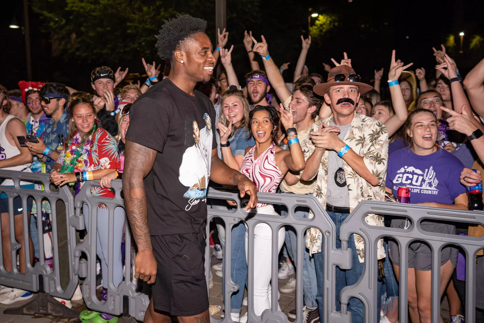 The GCU Havocs pack GCU Arena for the unofficial tip-off to basketball season at 2021 Midnight Madness.