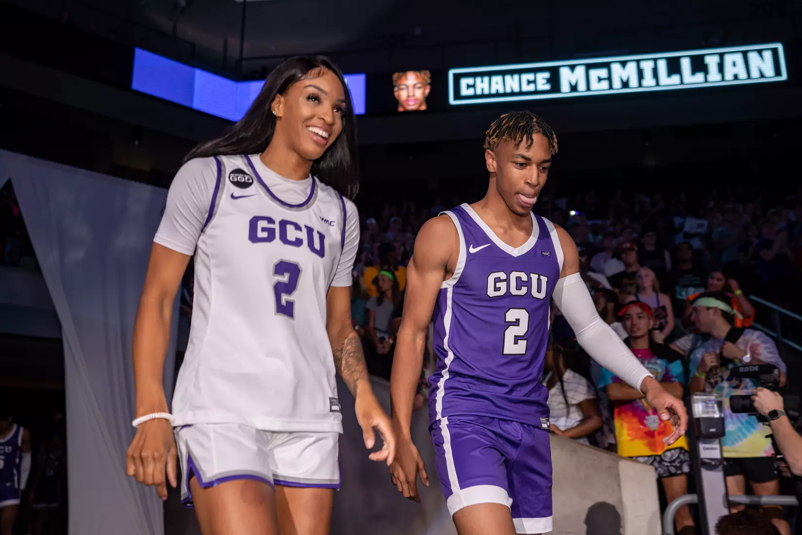 The GCU Havocs pack GCU Arena for the unofficial tip-off to basketball season at 2021 Midnight Madness.