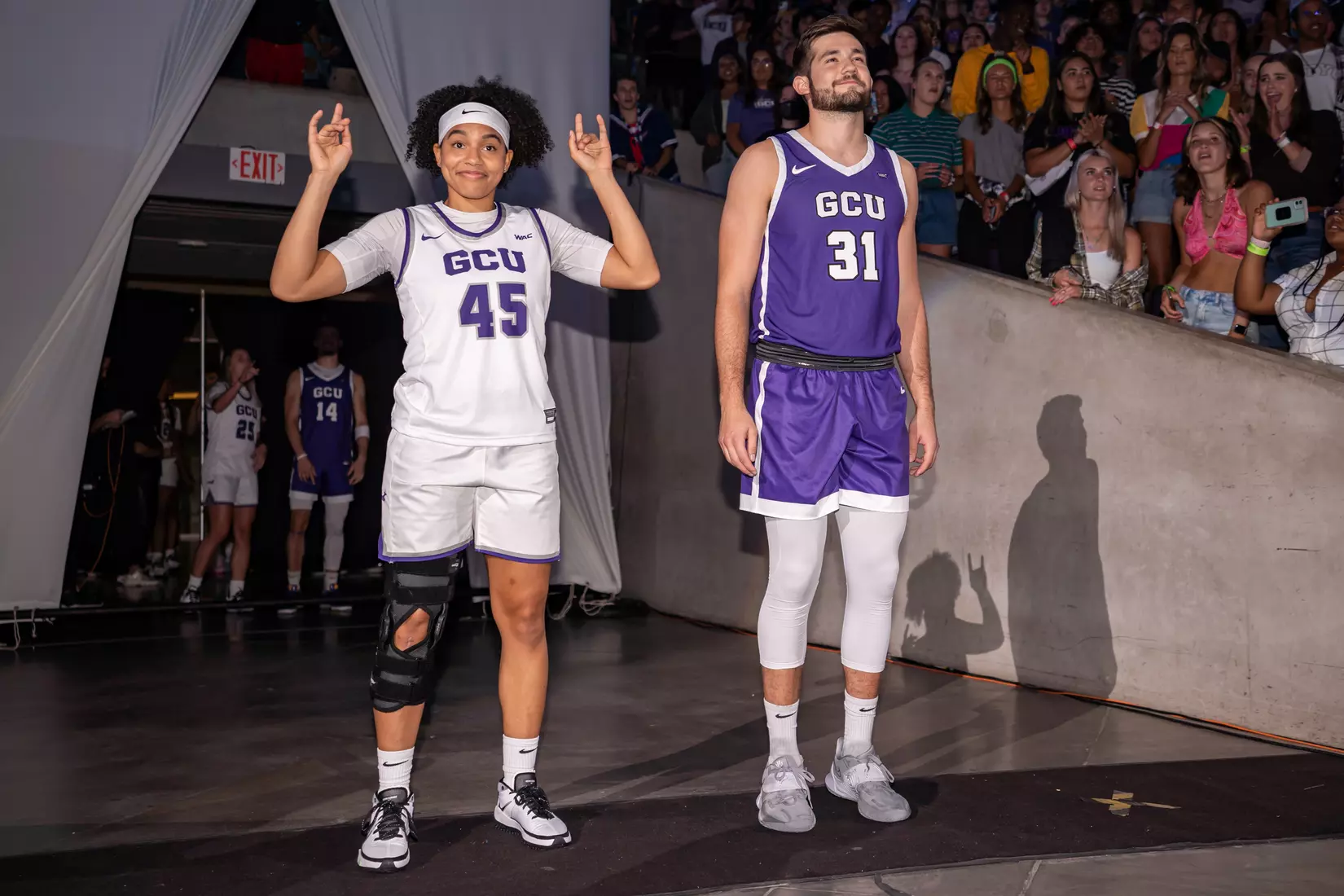 The GCU Havocs pack GCU Arena for the unofficial tip-off to basketball season at 2021 Midnight Madness.