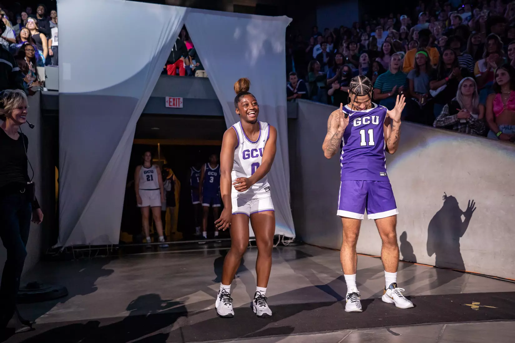 The GCU Havocs pack GCU Arena for the unofficial tip-off to basketball season at 2021 Midnight Madness.