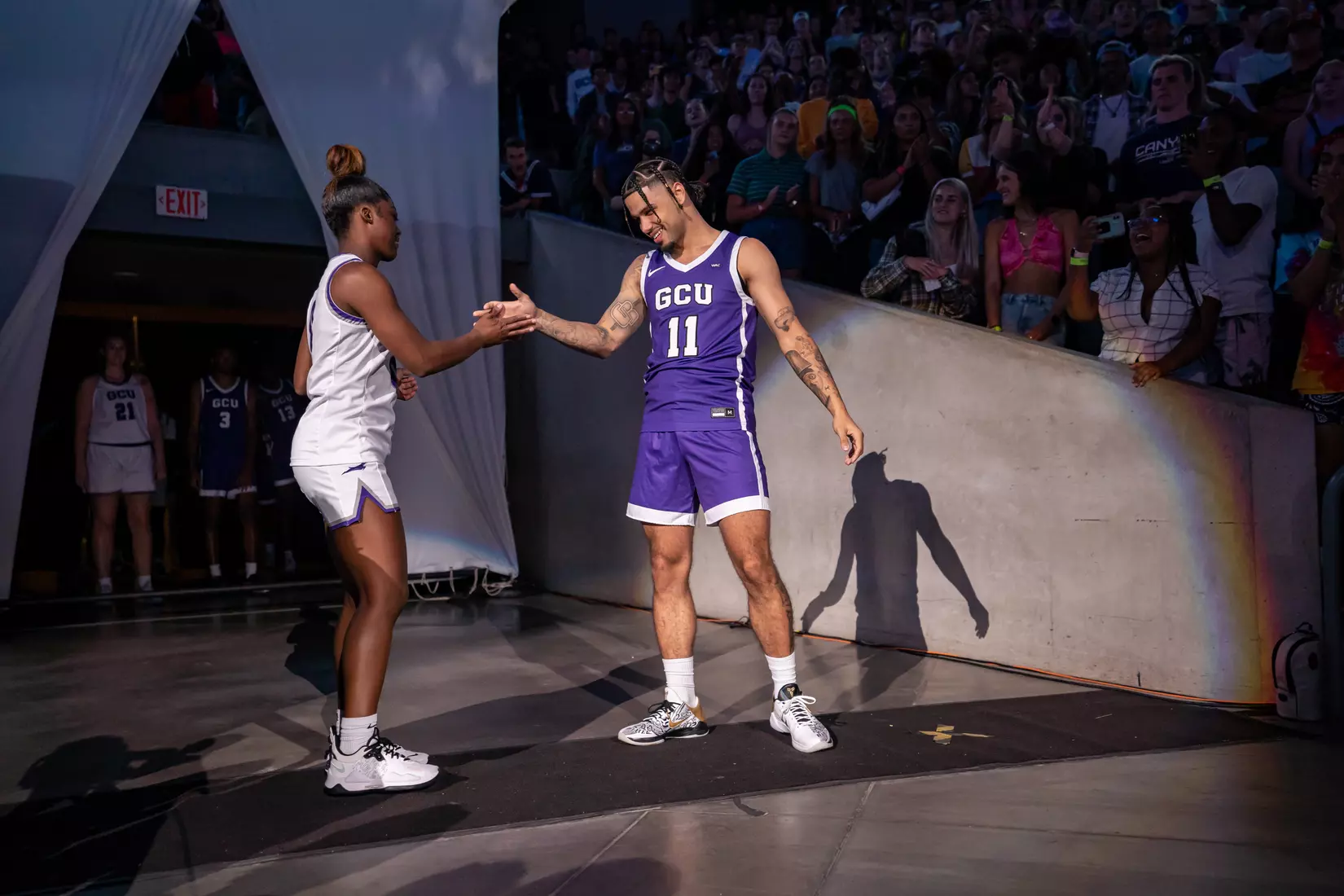 The GCU Havocs pack GCU Arena for the unofficial tip-off to basketball season at 2021 Midnight Madness.