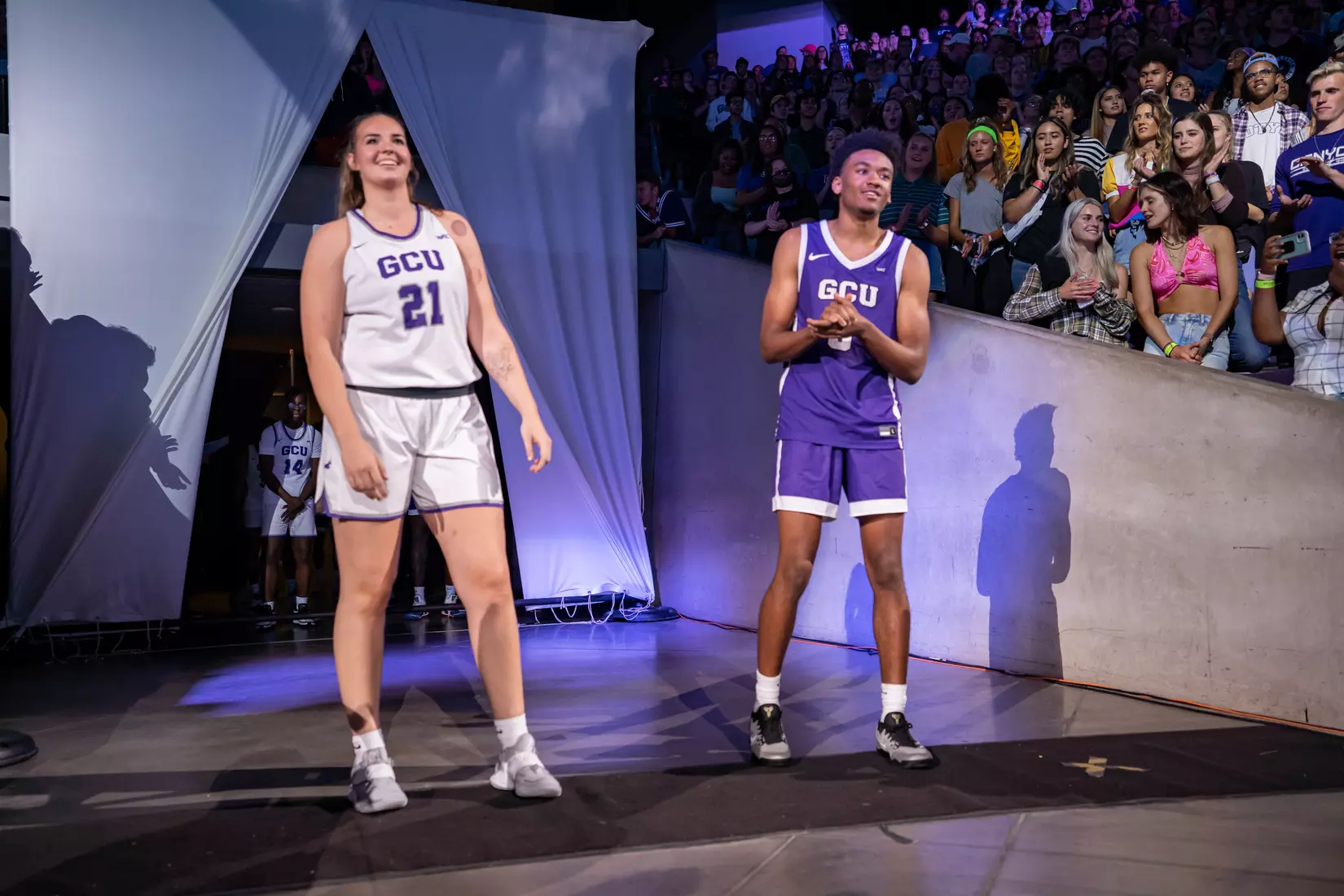 The GCU Havocs pack GCU Arena for the unofficial tip-off to basketball season at 2021 Midnight Madness.