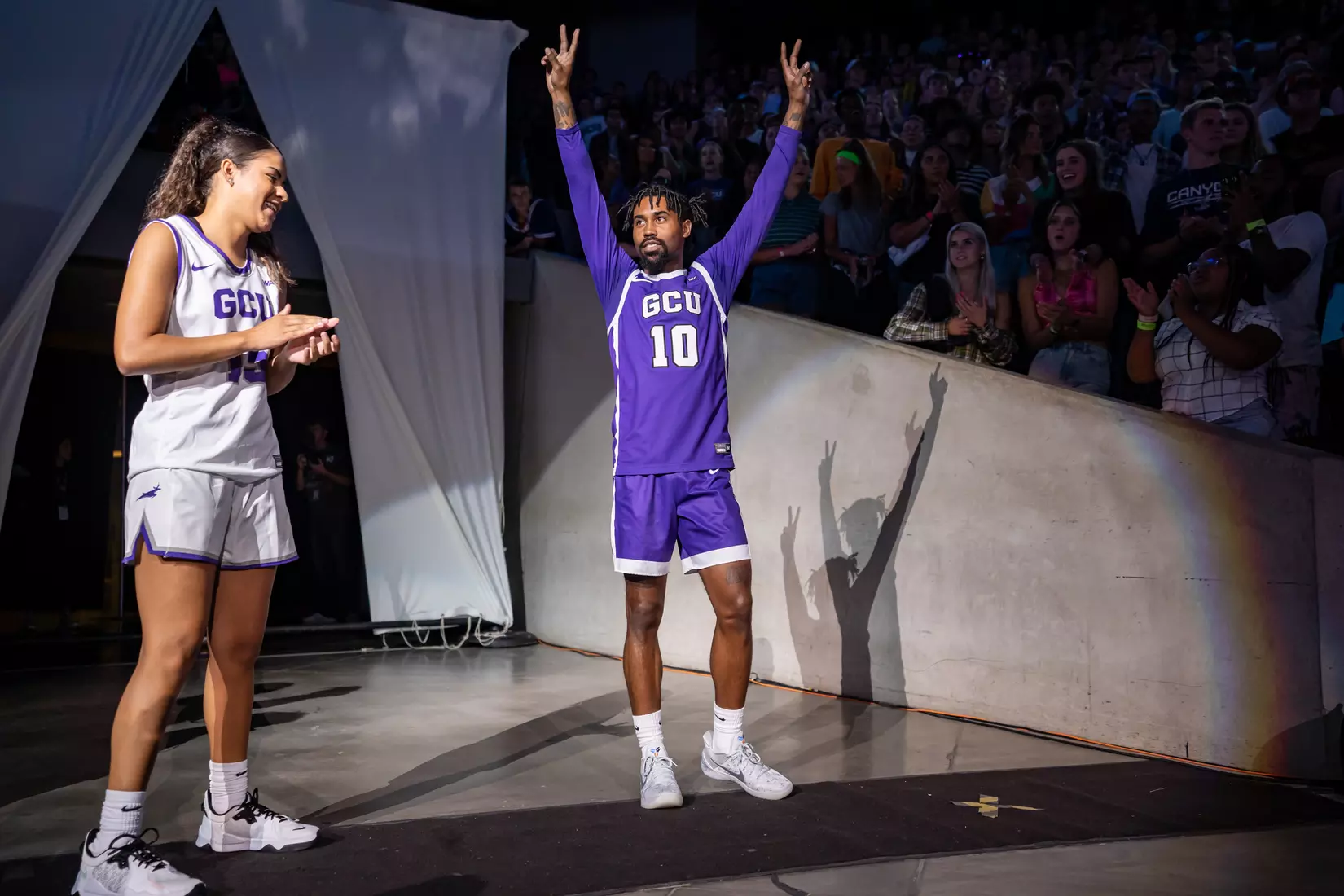 The GCU Havocs pack GCU Arena for the unofficial tip-off to basketball season at 2021 Midnight Madness.